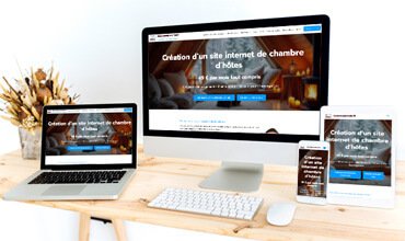 Jecreevotresite.fr : création site internet de chambre d'hôtes - Vignette