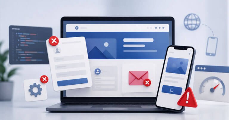 Jecreevotresite.fr : Des fonctionnalités qui cessent de fonctionner