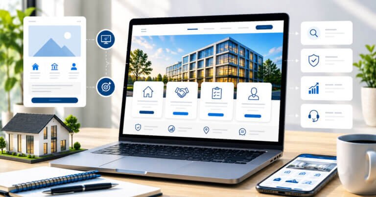 Jecreevotresite.fr : Les pages indispensables d'un site de courtier immobilier