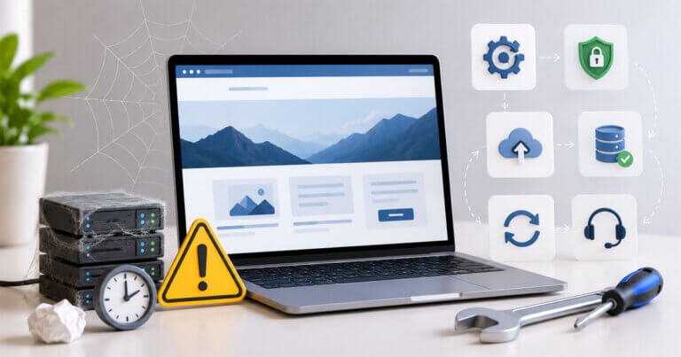 Jecreevotresite.fr : Oublier la maintenance
