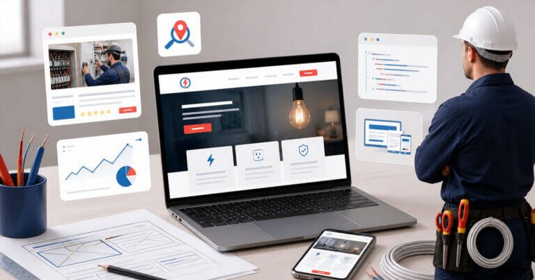 Jecreevotresite.fr : Prix d’un site internet pour électricien : tout comprendre