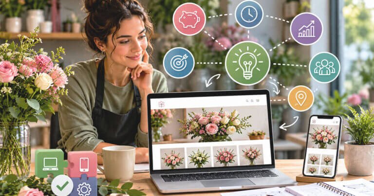 Jecreevotresite.fr : Quelle solution semble la plus adaptée pour un fleuriste ?