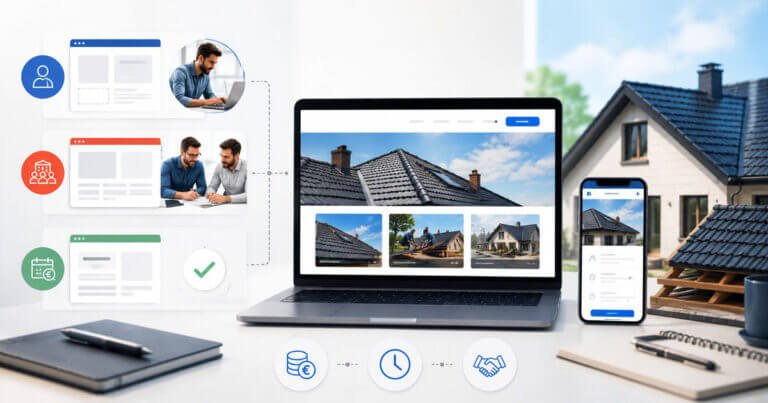 Jecreevotresite.fr : Quelles solutions existent pour créer un site internet de couvreur ?