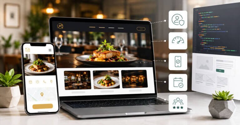 Jecreevotresite.fr : Quels éléments attirent réellement des clients sur un site de restaurant ?