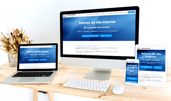 Jecreevotresite.fr - Refaire un site internet - Refonte de site internet - Quel prix ?